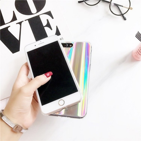 NEW iPhone 7/8 Holographic Case - Picture 2 of 4
